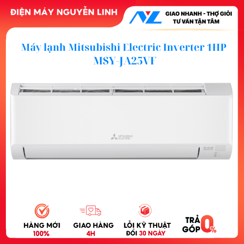 Máy lạnh Mitsubishi Electric Inverter 1HP MSY-JA25VF Model 2026