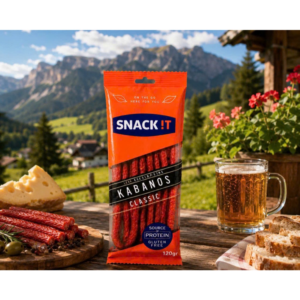 Xúc Xích Khô Kabanos Classic Snack It 120g - Salami Que Hun Khói Ăn Liền Chính Hãng Ba Lan Đồ Ăn Vặt