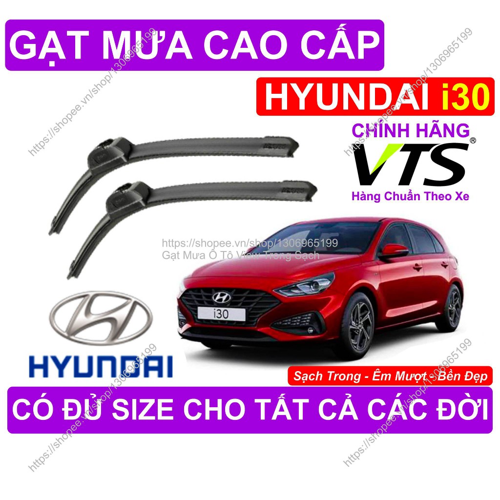 Gạt Mưa Hyundai i30, Gạt Mưa Đa Năng Cao Cấp, Cặp Gạt Mưa Kính Lái Hyundai i30…., Có Đủ Size Cho Các