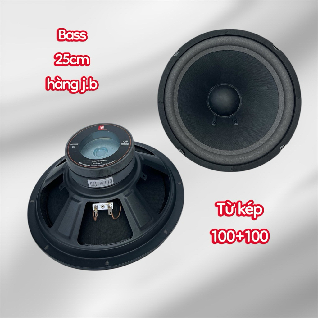 Củ loa bass 25 jbl từ kép 100+100- thay thế loa kéo- loa gia đình(giá 1 loa)