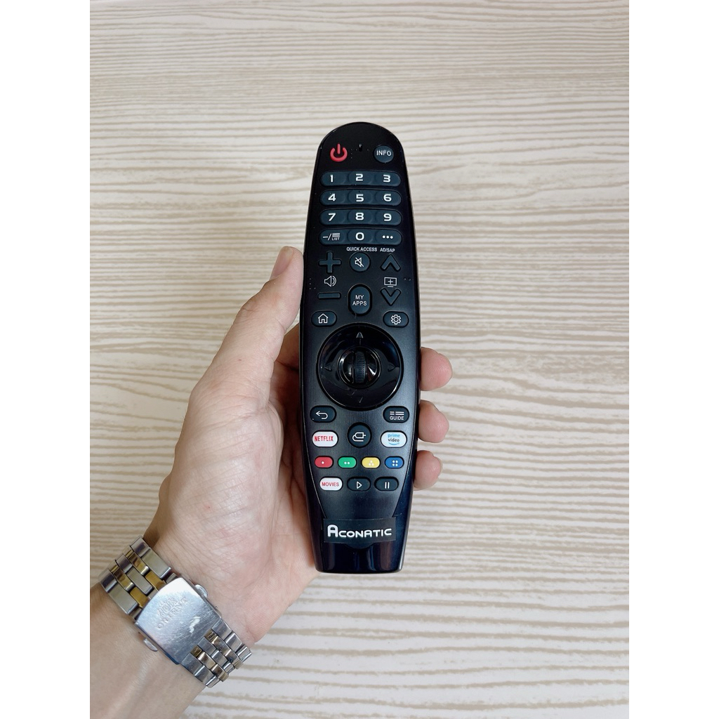 Điều khiển Tivi Aconatic không giọng nói( Dùng cho Tivi Aconatic có kiểu dáng điều khiển như hình)
