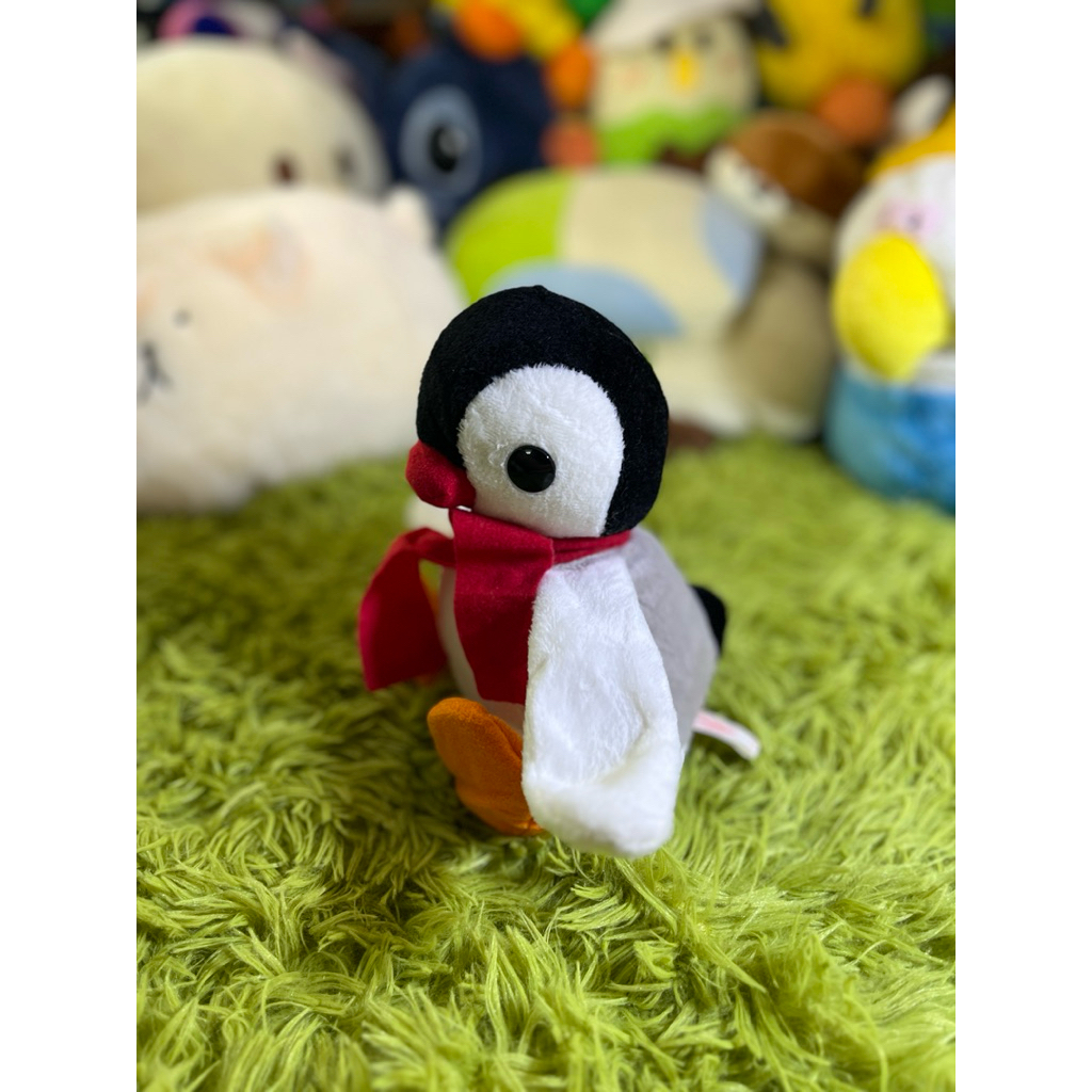 Gấu bông cánh cụt Pingu cánh có kẽm điều chỉnh được tem ban
