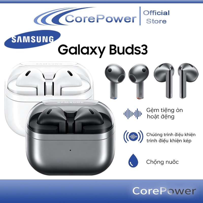 Tai nghe Bluetooth không dây Hi-Fi SamSung Galaxy Buds 3 Pro/Galaxy Buds 3 - Siêu Bass - Pin 30H - Bluetooth 6.1- IP57
