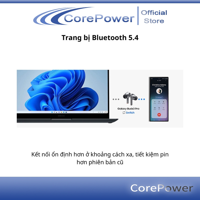 Tai nghe Bluetooth không dây Hi-Fi SamSung Galaxy Buds 3 Pro/Galaxy Buds 3 - Siêu Bass - Pin 30H - Bluetooth 6.1- IP57 | BigBuy360 - bigbuy360.vn