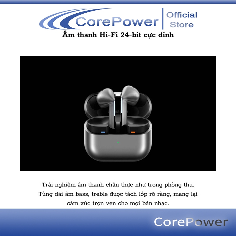 Tai nghe Bluetooth không dây Hi-Fi SamSung Galaxy Buds 3 Pro/Galaxy Buds 3 - Siêu Bass - Pin 30H - Bluetooth 6.1- IP57 | BigBuy360 - bigbuy360.vn