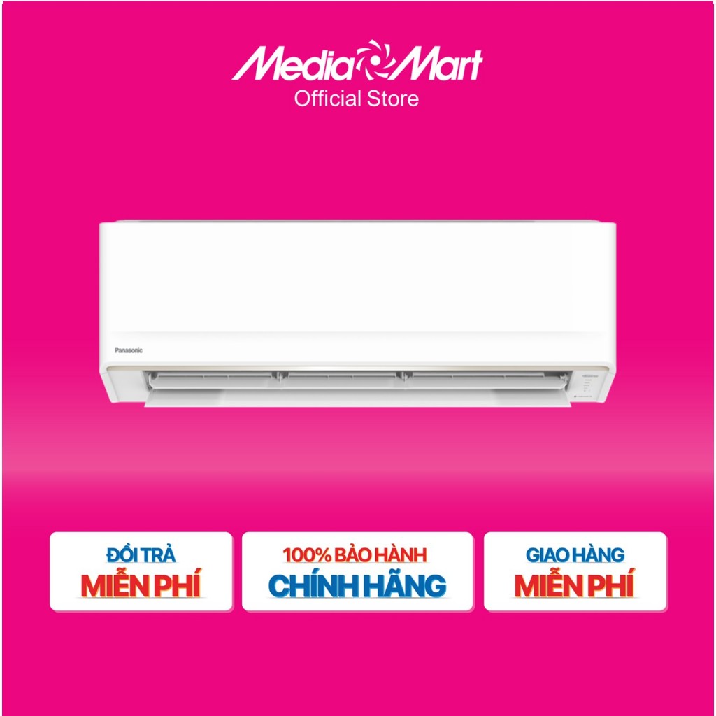 [MM.Online-Ship 0đ] Điều hòa Panasonic 1C Inverter 12.000BTU CS-PU12CKH-8D