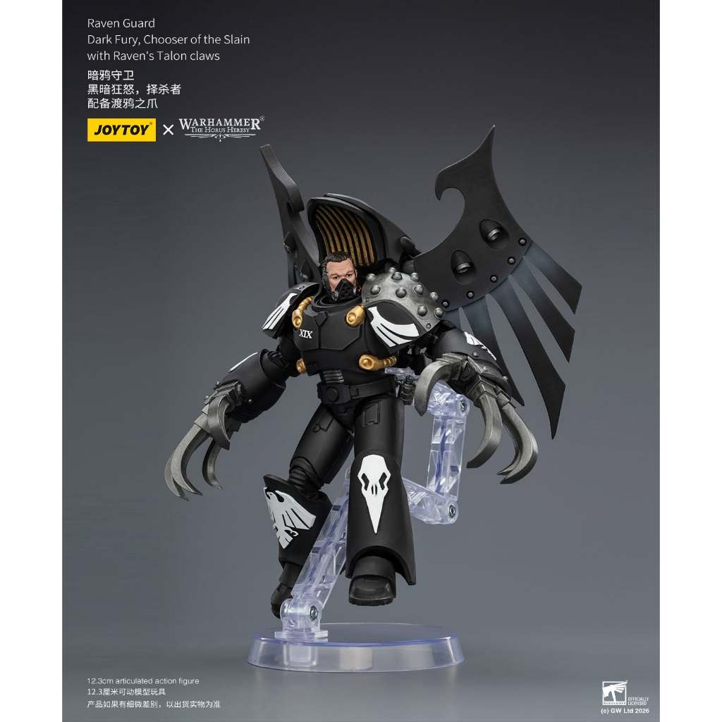 JT04155 - JoyToy Raven Guard Dark Fury, Chooser of the Slain with Raven's Talon claws Chính Hãng