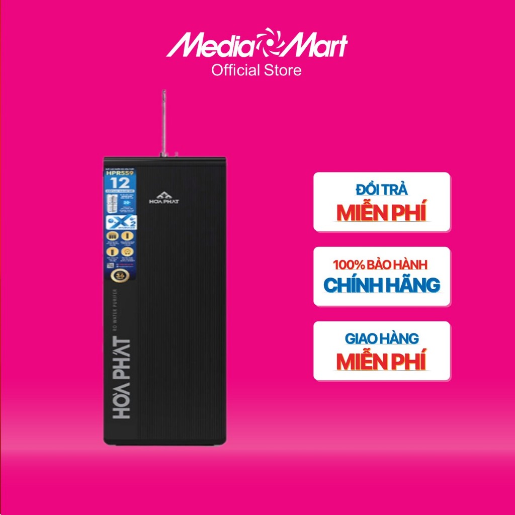 [MM.Online-Ship 0đ] Máy lọc nước RO 12 cấp Hòa Phát HPR559