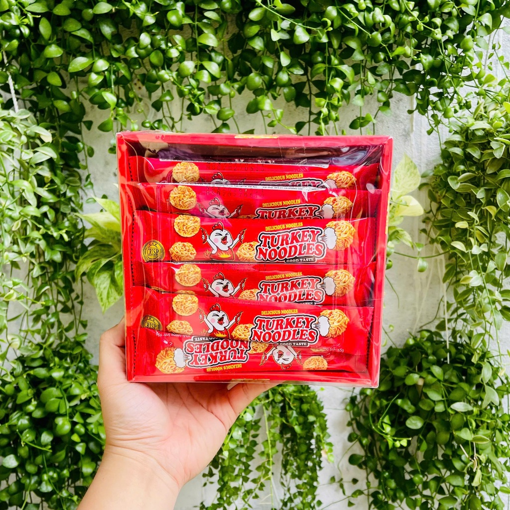 [Hộp 30 Gói ] Mì Giòn Tẩm Vị TURKEY NOODLES [ MÌ ĐỎ ] [COMBO 10 GÓI] [COMBO 20 GÓI] [2M FOOD]