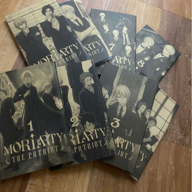 Vở Moriarty The Patriot tập 1,2,3,4 - Mori