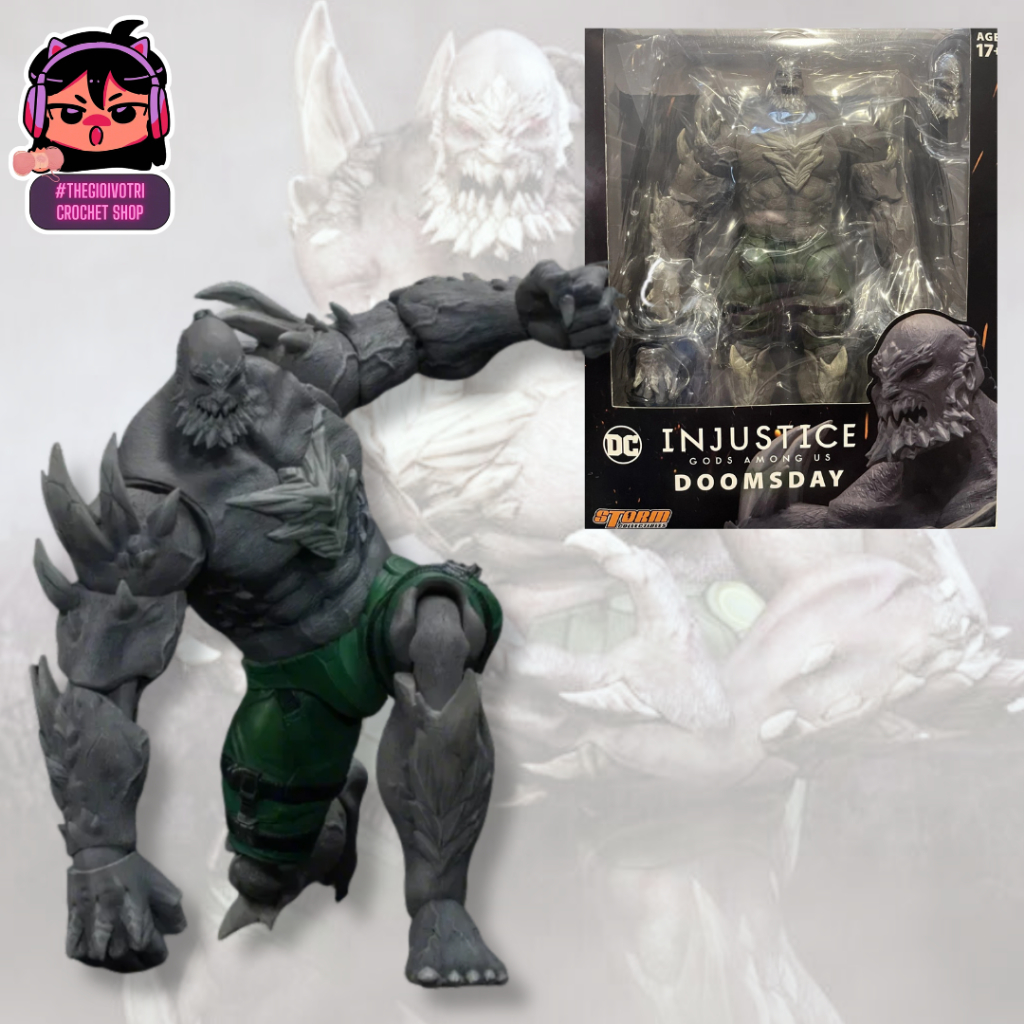 STORM TOYS COLLECTIBLES (AUTHENTIC) HIGH QUALITY ACTION FIGURE "DOOMSDAY - INJUSTICE: GODS AMONG US"