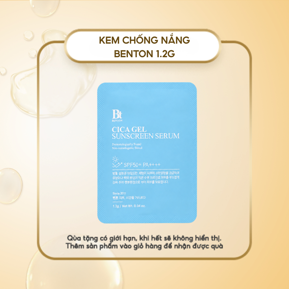 [QUÀ TẶNG] 1 kem chống nắng benton 1.2g