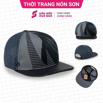 Mũ snapback hiphop nam nữ NÓN SƠN hoa văn ngẫu nhiên MC210IK1-XR1HV