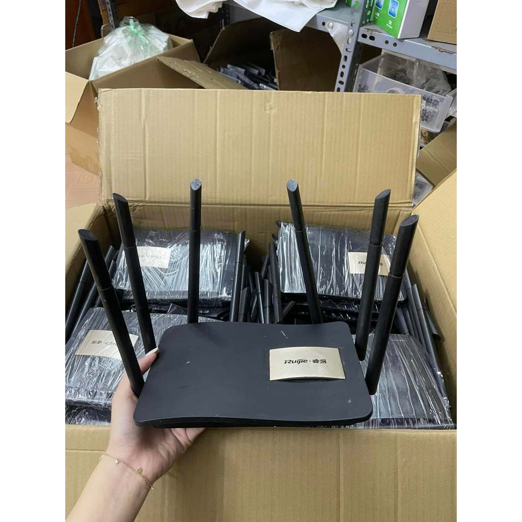 Router WiFi Ruijie  RG-EW1200G Pro AC1200 Gigabit Băng Tần Kép Xuyên Tường Đã Qua Sử Dụng