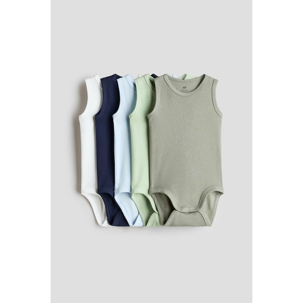 (109)set 5 áo body chip HM auth