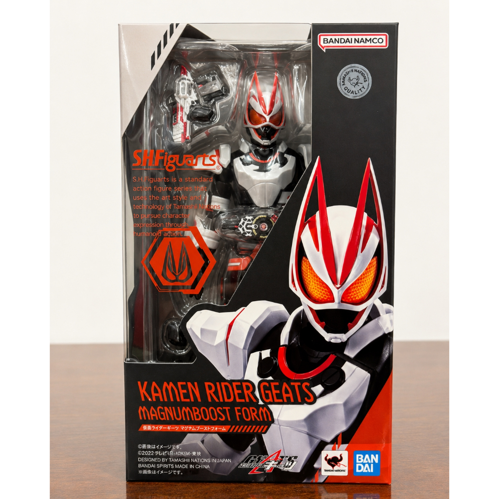 Mô Hình BANDAI S.H.Figuarts Kamen Rider Geats Magnum Boost Form Tái Bản Chính Hãng Mới Seal ✨