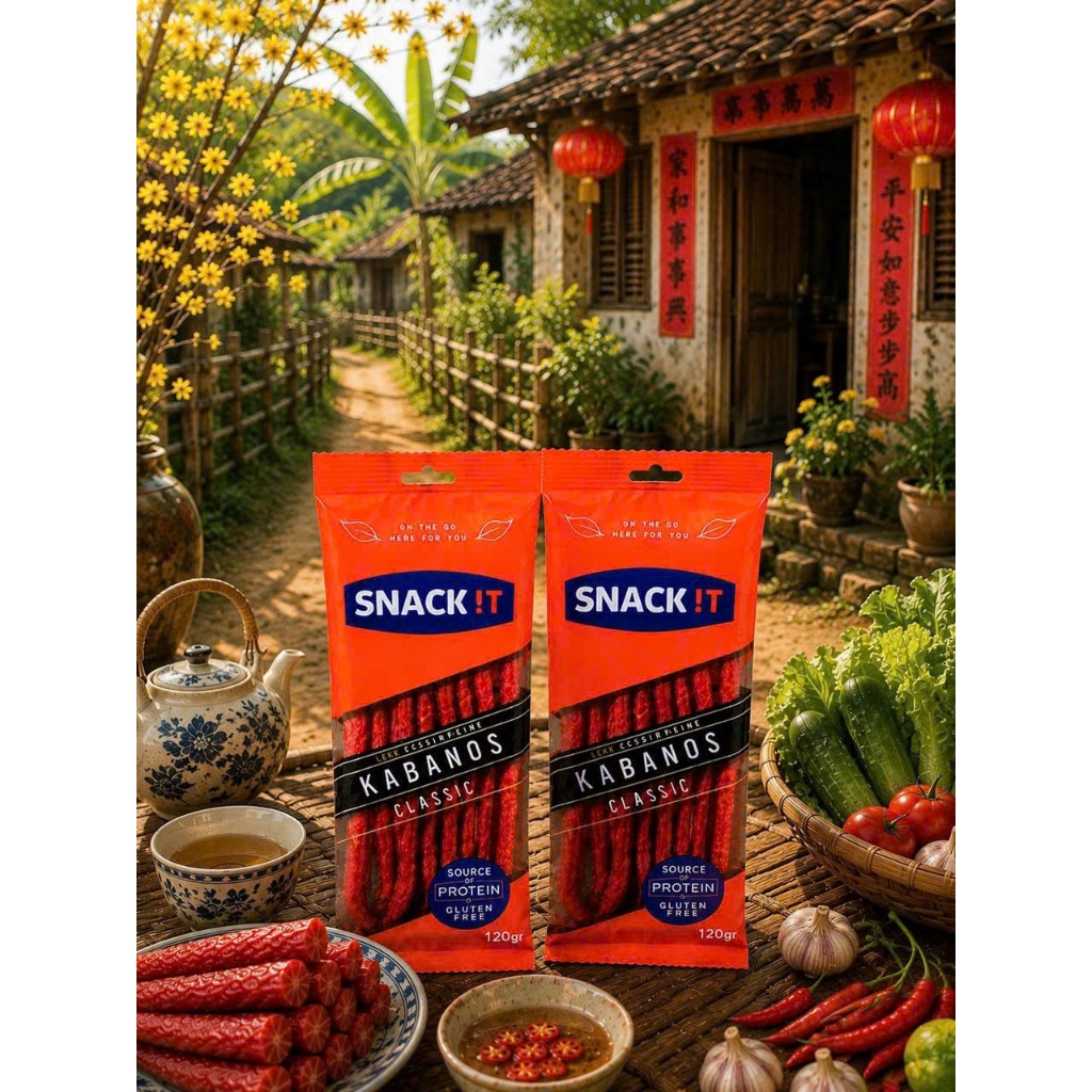 Combo 02 Gói Salami Kabanos Classic 120g/Gói Nhập Khẩu Ba Lan | Xúc Xích Hun Khói Ăn Liền Thơm Ngon