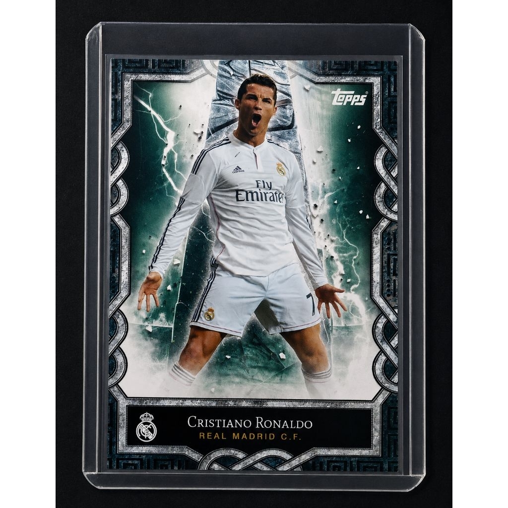 CR7 Topps Last Dance Card Cristiano Ronaldo Chính Hãng Sưu Tầm Bóng Đá Cao Cấp