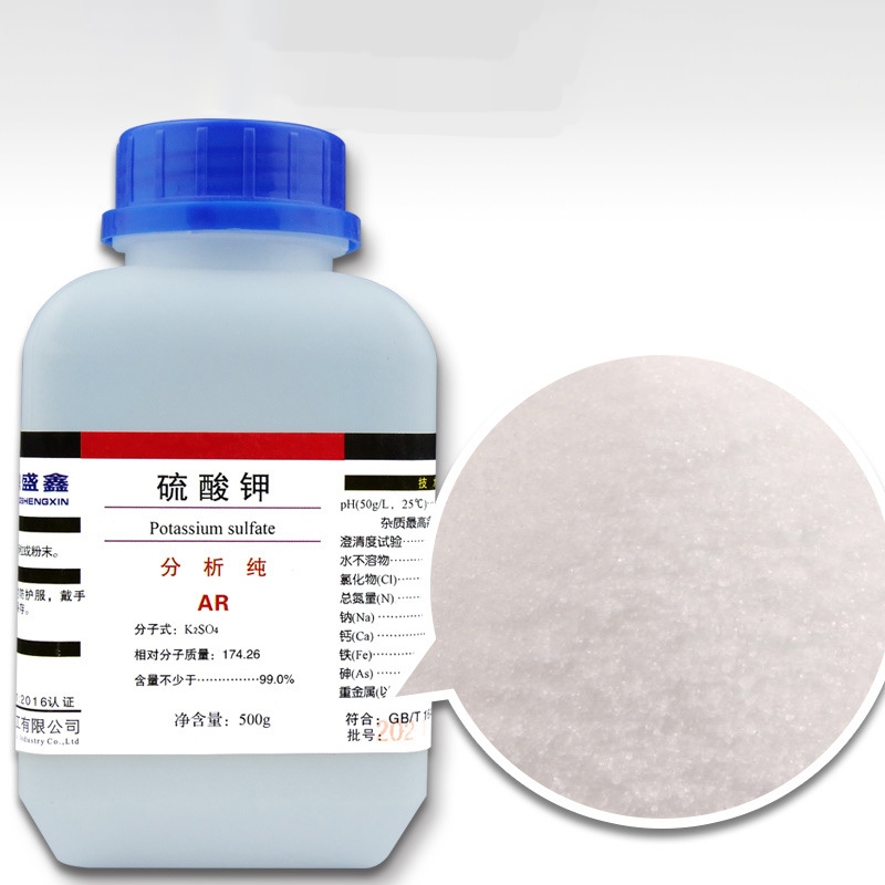 Kali sunfat AR 500g/ chai, hóa chất phân tích thuần khiết CAS:7778-80-5, dùng trong phòng thí nghiệm