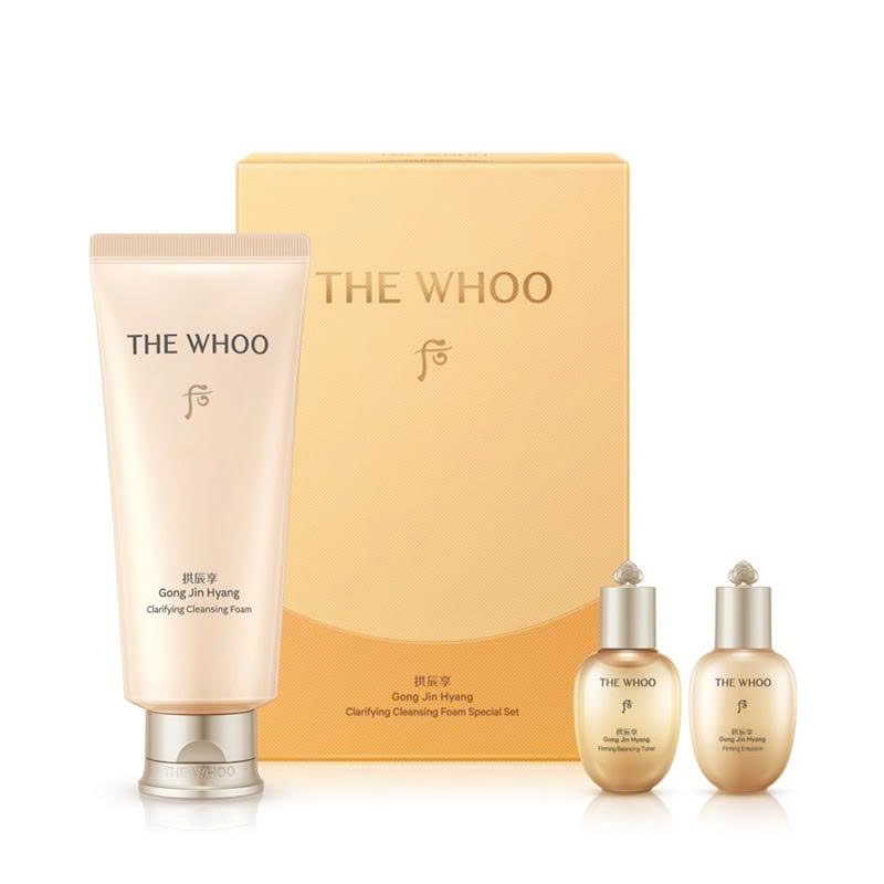 [WHOO] Set Sữa rửa mặt Whoo Vàng The History of Whoo Gong Jin Hyang Clarifying Special Set