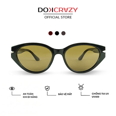 Kính mát thời trang DOKCRAZY ASTRA Mắt Mèo Nhựa Cao Cấp ,Màu Sắc Trendy, chống Tia UV400,Unisex, Kính Du Lịch,Sang Chảnh