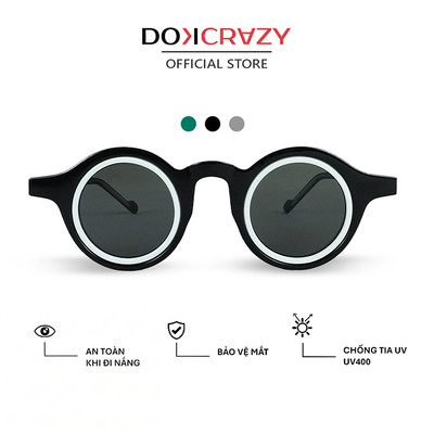 Kính mát thời trang DOKCRAZY LOOP Streetwear Hot Trend cá tính, chất liệu cao cấp, chống tia UV400