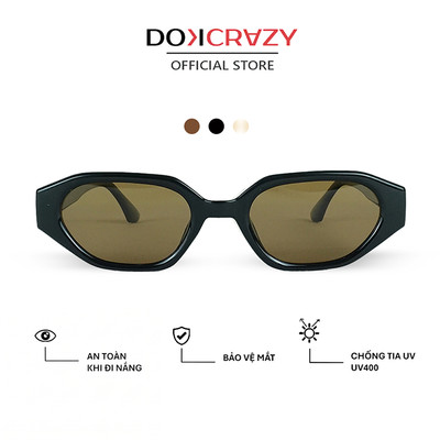 [CCMKxDOKCRAZY] Kính mát thời trang DOKCRAZY SLICK Streetwear, chất liệu cao cấp,chống UV400, Uniex