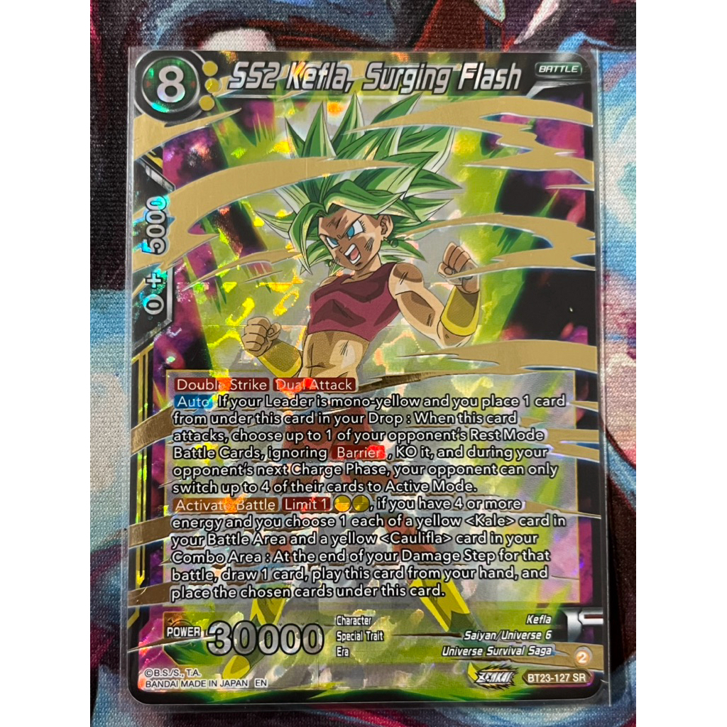 Thẻ Dragon Ball Kefla BT23-127