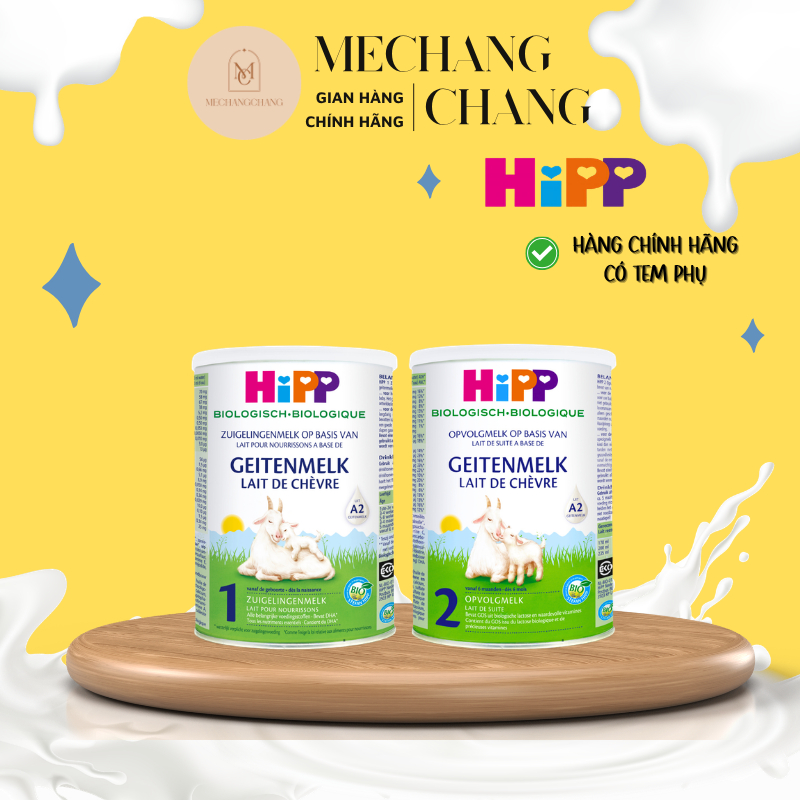 Sữa Công Thức Hipp Dê Organic Lon 400g