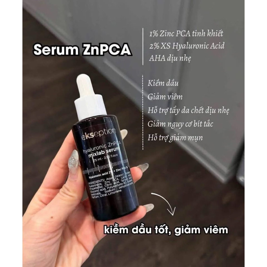 SERUM EKSEPTION HYALURONIC ZNPCA MIXLAB SERUM