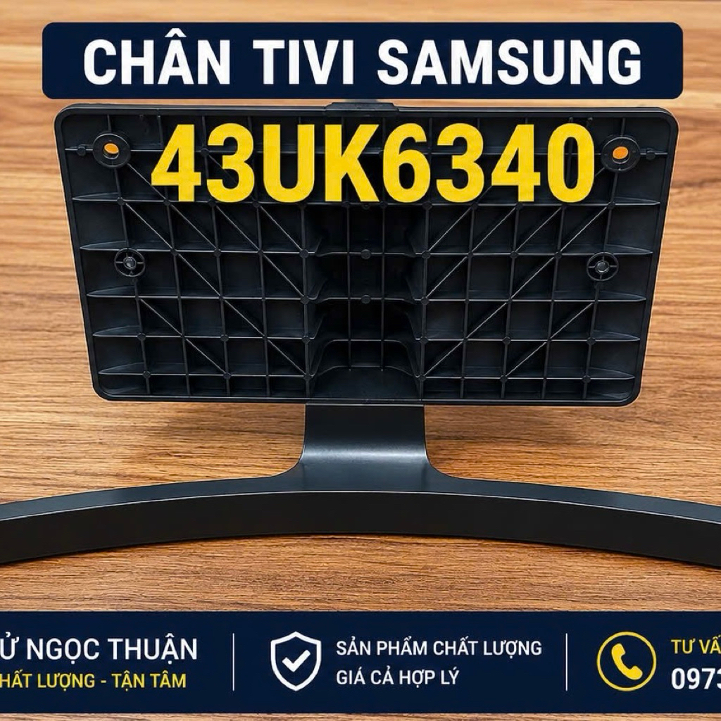 Cặp CHÂN TIVI LG 43UK6340 – HÀNG ZIN THÁO MÁY