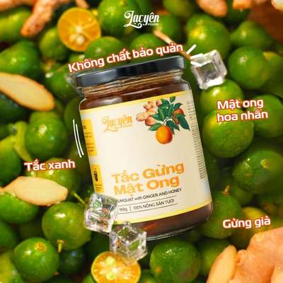 [QUÀ TẶNG KHÔNG BÁN] Tắc Gừng 300gr Lạc Yên Foods