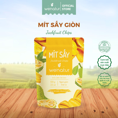 Mít Sấy Giòn Không Đường We'natur 100g
