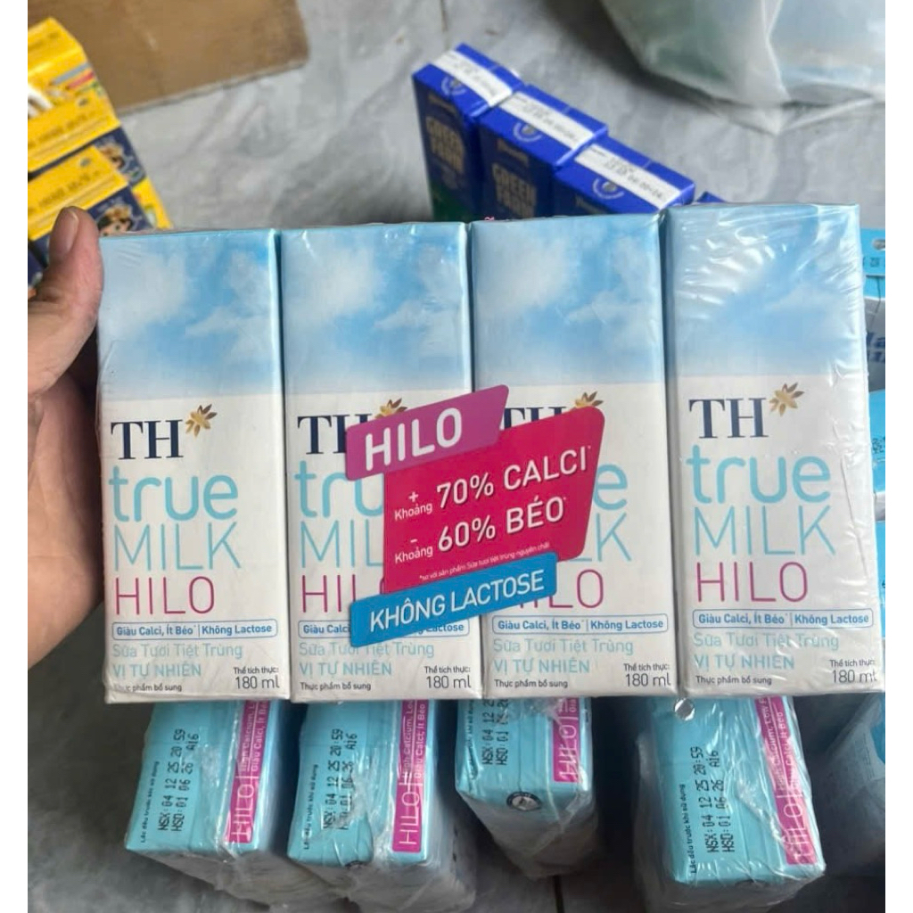[DATE T9/26] Sữa Th Hilo Không đường thùng 48 hộp