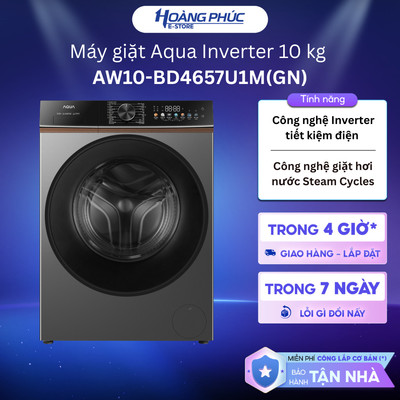 AW10-BD4657U1M(GN) - Máy giặt Aqua Inverter 10 kg AW10-BD4657U1M(GN) {Ship HCM 0Đ}