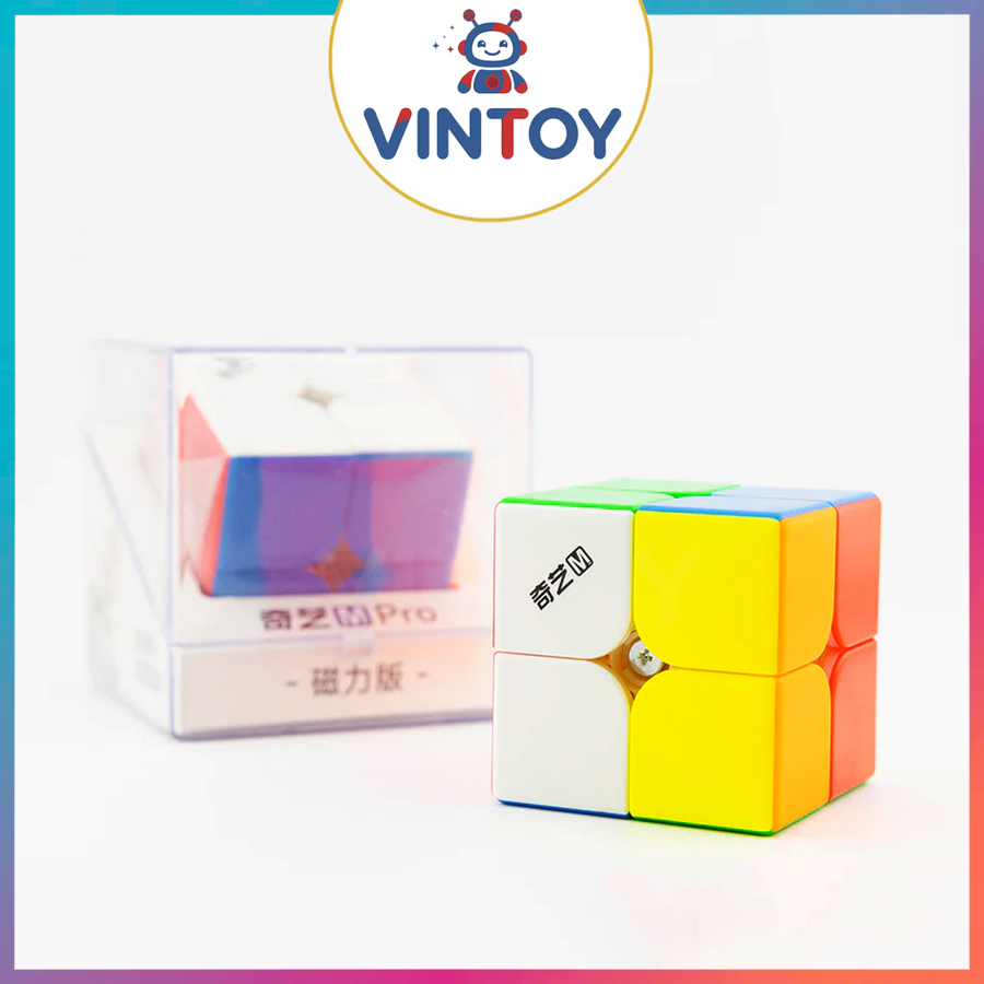 Rubik 2x2 QiYi M Pro 2x2 Nam Châm Magnetic Stickerless Rubic 2 Tầng Đồ Chơi Trí Tuệ Trẻ Em Tư Duy