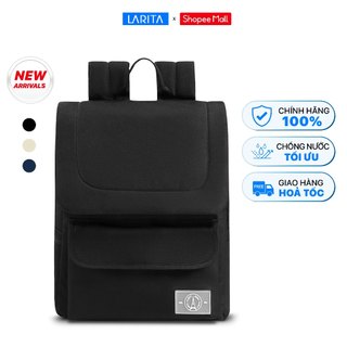Balo Nam Nữ Unisex Larita METRO ONE 15.6" - Đựng Laptop 15.6 Inch, Ngăn Chứa Rộng Rãi, Quai Đeo Giảm Mõi, Trượt Nước