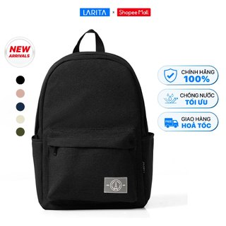 Balo Nam Nữ Larita CLASSIC BASSIC 13" - Đựng Laptop 13 Inch, Nhỏ Gọn, Chất Liệu Vải Bền Bỉ, Kháng Nước Tối Ưu