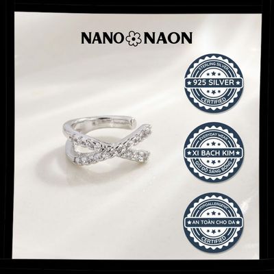 [Nano&Naon] Khuyên tai Earcuff Bạc 925 Hàn Quốc 051EC - Nano&Naon