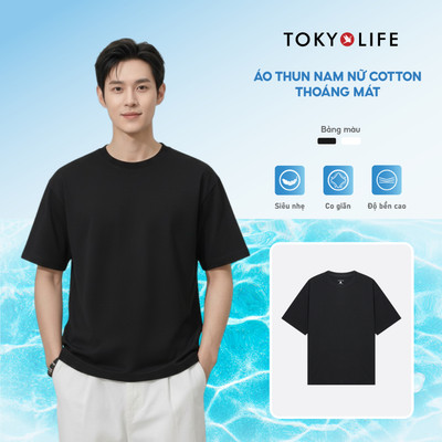 Áo thun nam chất liệu cotton thoáng mát TOKYOLIFE 40005204