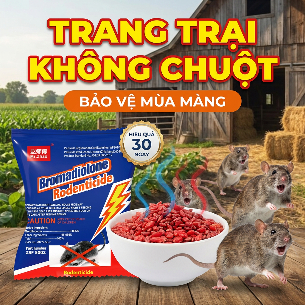 🐭 Bả diệt chuột thế hệ mới | Thu hút & tiêu diệt chuột nhanh chóng
