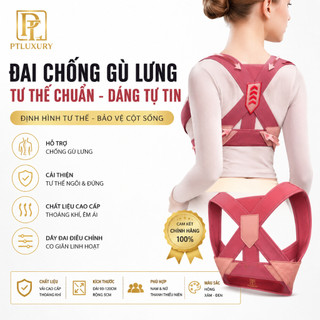 Đai Chống Gù PTLUXURY Nâng Đỡ Vòng 1 Chống Gù Cao Cấp Hiệu Quả Cho Nam Nữ