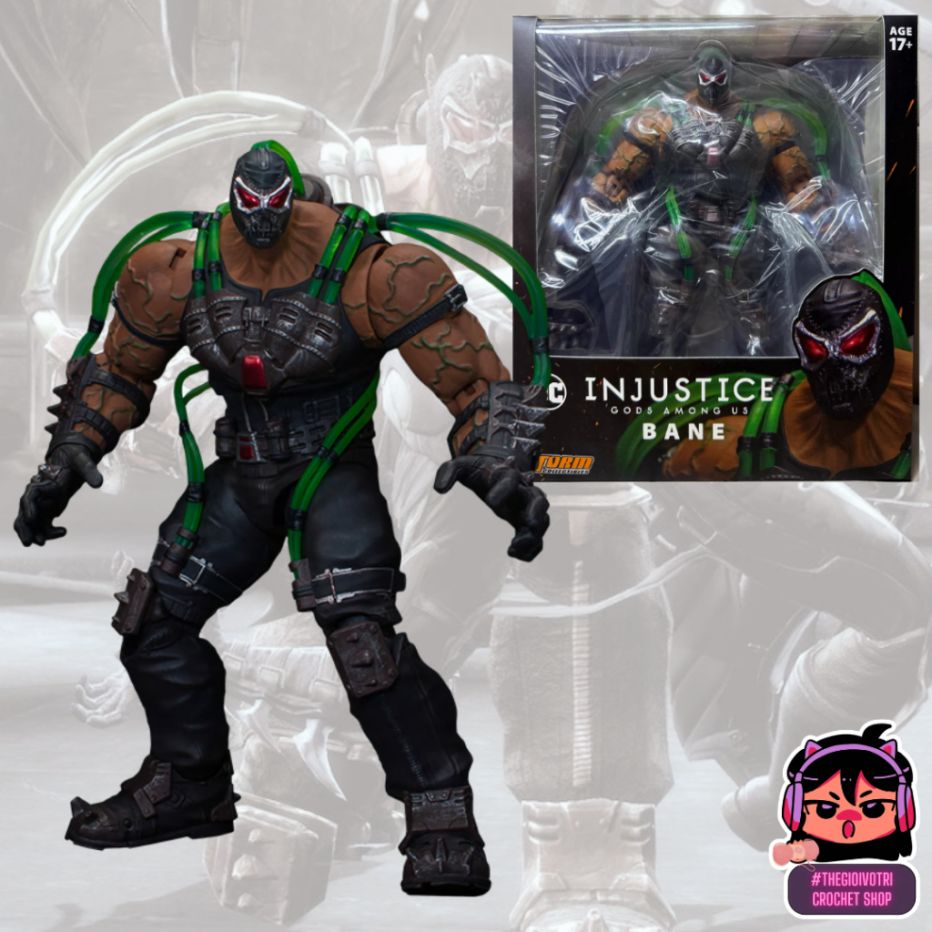 STORM TOYS COLLECTIBLES (AUTHENTIC) HIGH QUALITY ACTION FIGURE "BANE - INJUSTICE: GODS AMONG US" (NE