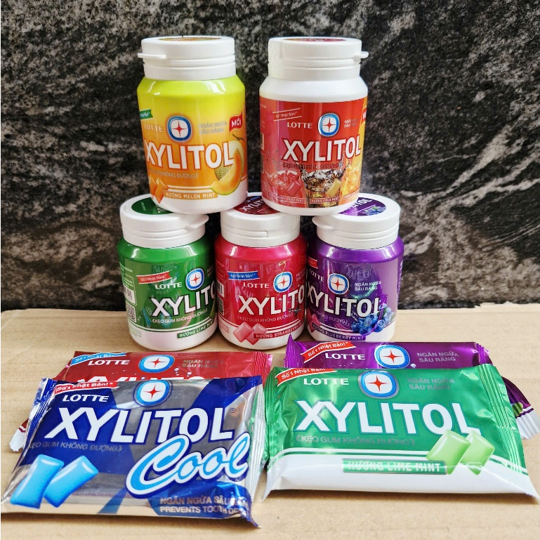 Kẹo XYLITOL lọ 58g /vỉ 11,6g