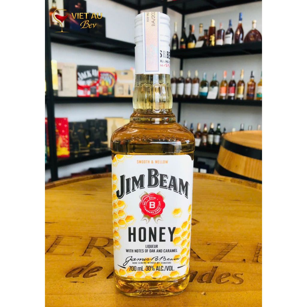 JIM BEAM Honey bourbon whiskey
