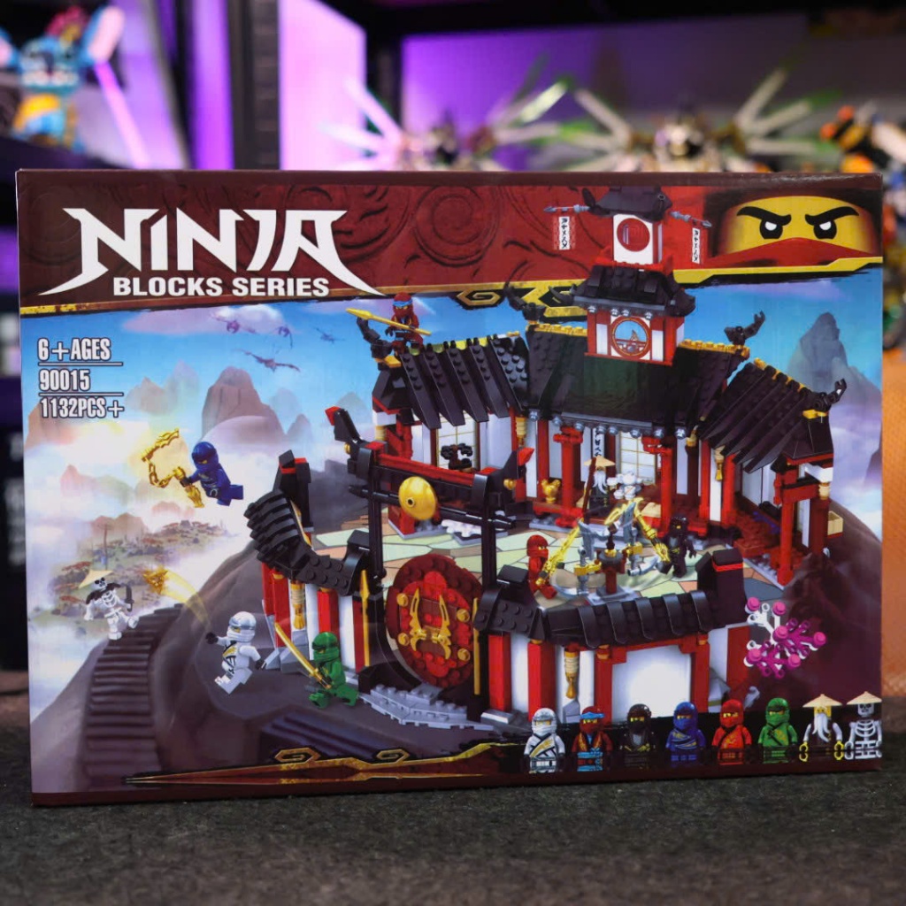 [Hỏa tốc 1h HCM][Ninjago] Monastery of Spinjitzu Ninja City Mô hình đồ chơi lắp ráp | 1070 Mảnh ghép