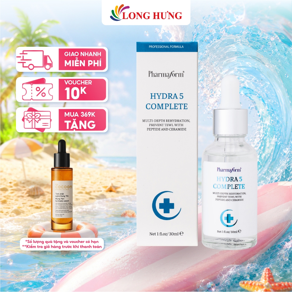 Tinh chất dưỡng ẩm Pharmaform Hydra 5 Complete (30ml)