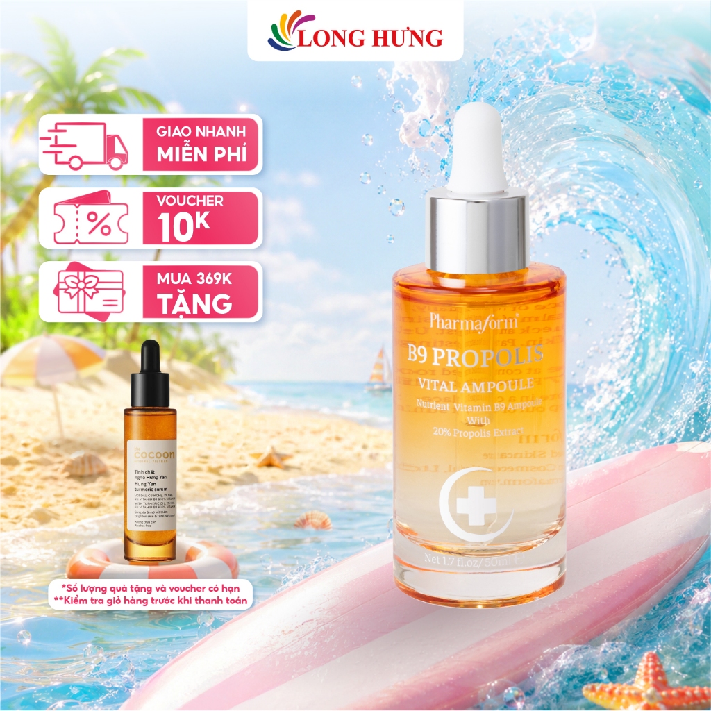 Tinh chất keo ong Pharmaform B9 Propolis Vital Ampoule (50ml)