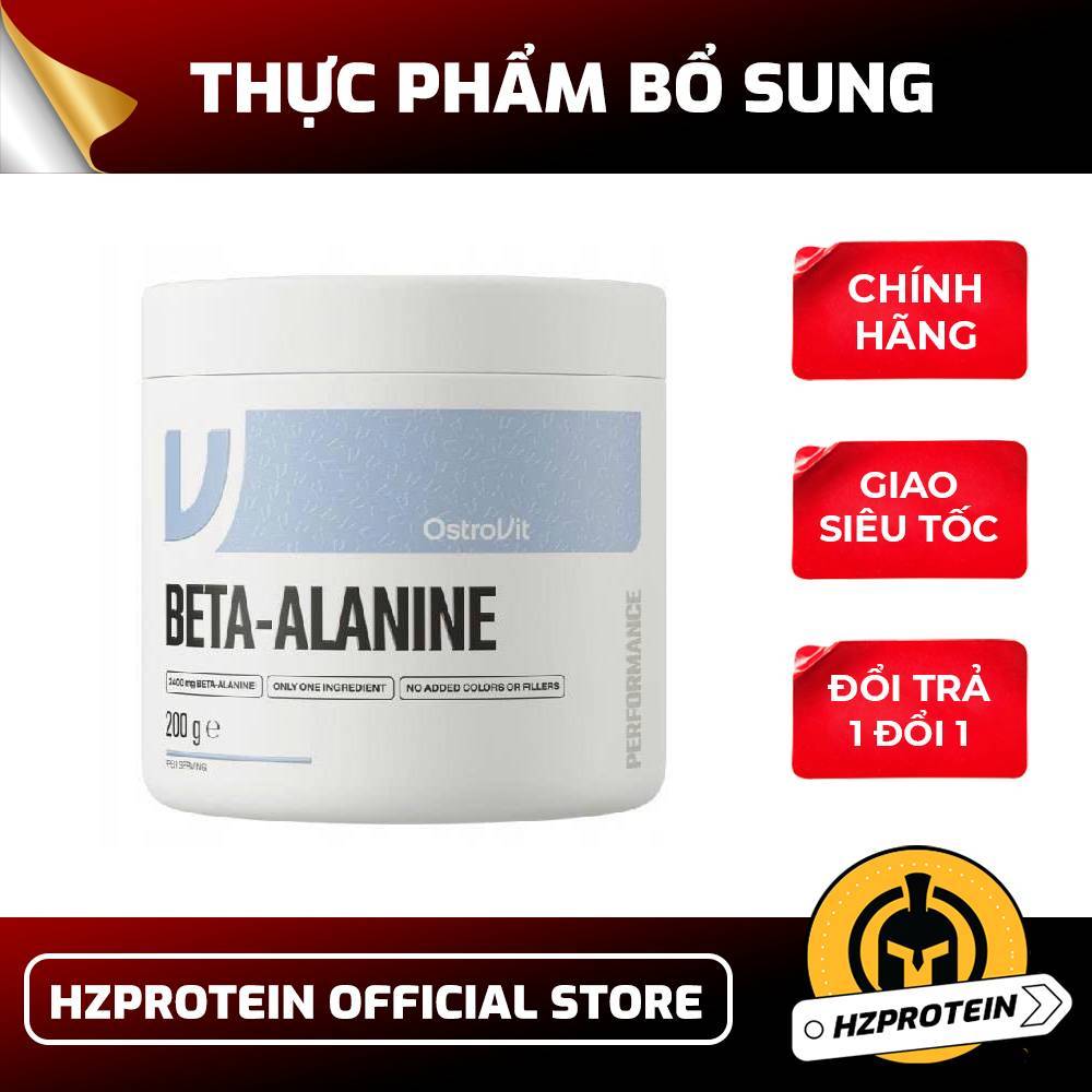 OstroVit Beta-Alanine 200g | Bột Beta Alanine Nhập Khẩu Châu Âu