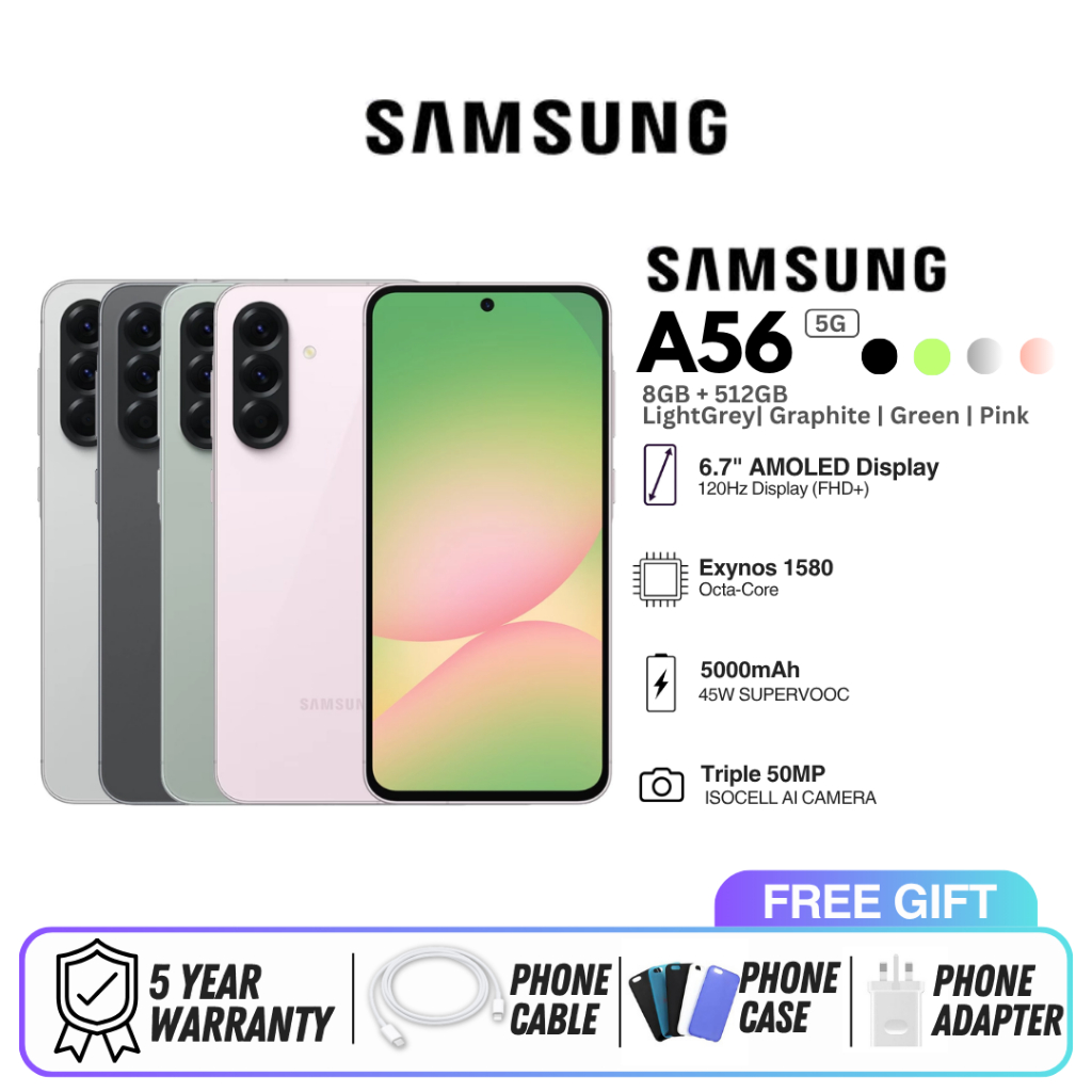 Điện Thoại Samsung Galaxy A56 5G 8GB/256GB Chính Hãng